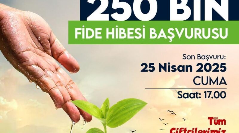 Yeşilyurt Belediyesi'nden zirai donun vurduğu çiftçiye fide desteği 1
