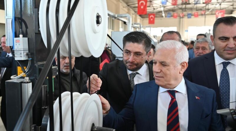 Yüzde 100 geri dönüşümden elde edilen sulama boruları, 28 Nisan'da dağıtılacak 1