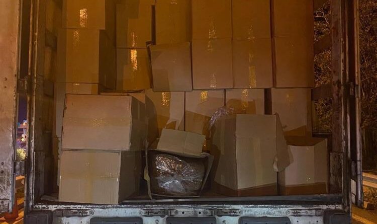 Ankara’da 11 ton kaçak tütün ele geçirildi 1