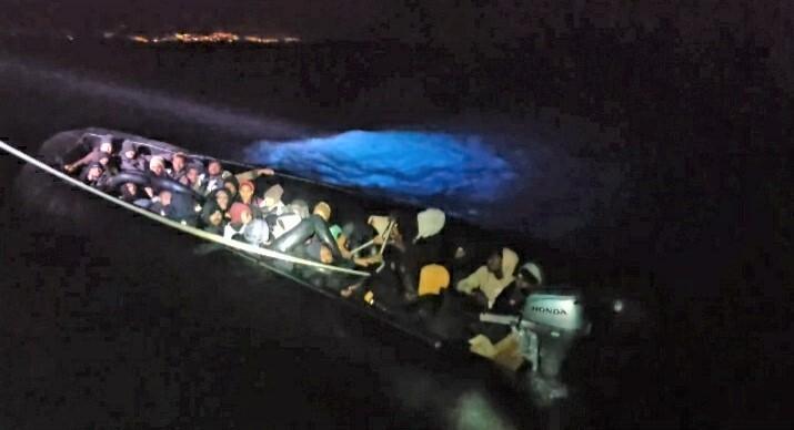 Aydın’da 40 düzensiz göçmen kurtarıldı 1