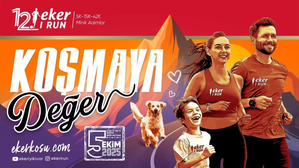 Eker I Run bu yıl “Koşmaya Değer” mottosuyla gerçekleştirilecek