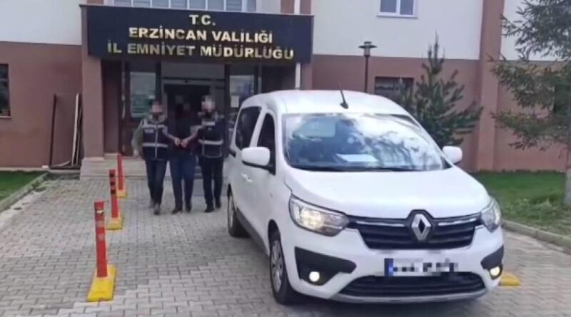 Erzincan’da 31 yıl 1 ay 29 gün kesinleşmiş hapis cezası bulunan 1 kişi yakalandı 1