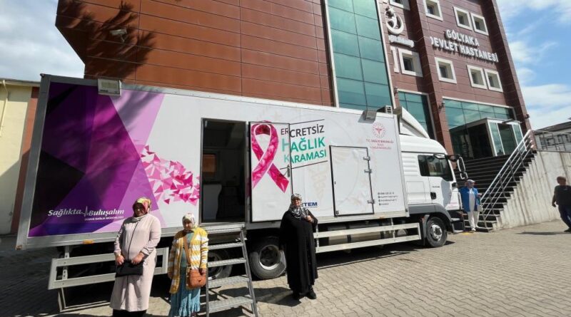 Gölyaka’da kanser taraması yapılıyor 1