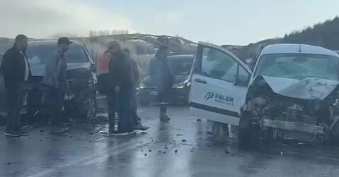 İspir’de trafik kazası: 4 yaralı 1