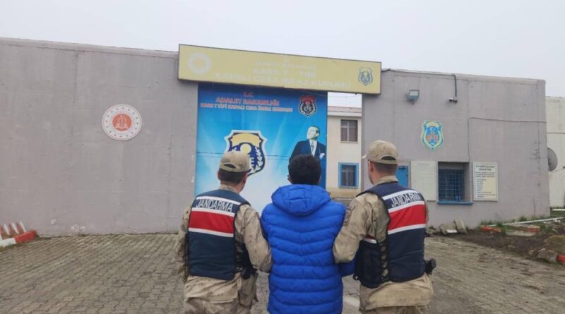 Kars’ta hapis cezası bulunan 1 kişi yakalandı 1
