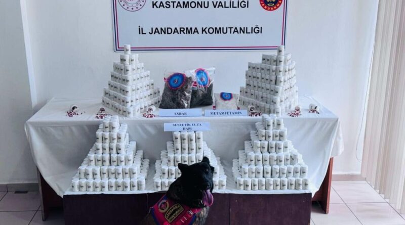 Kastamonu’da uyuşturucu operasyonu: 1 tutuklama 1