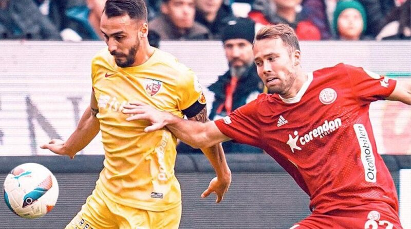 Kayserispor 3 puana garantiliyor 1
