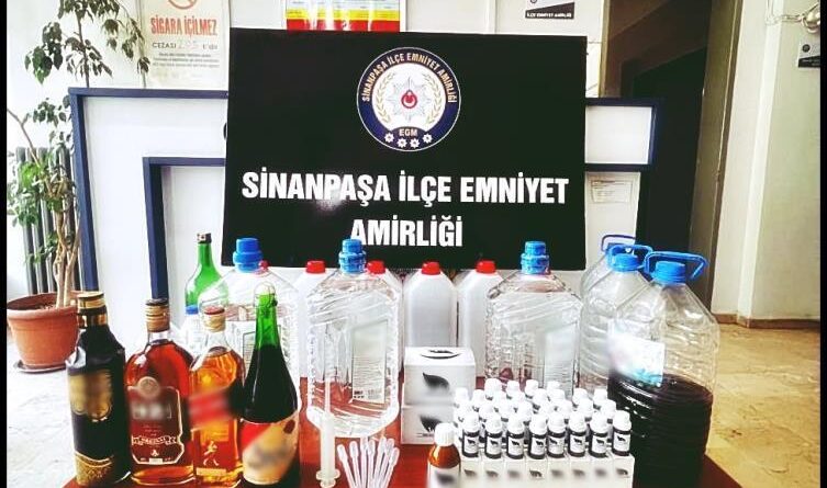 Polisten kaçak alkol operasyonu 1