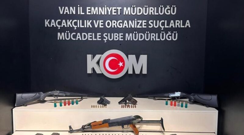Sosyal medyada silah paylaşımı yapanlara operasyon 1
