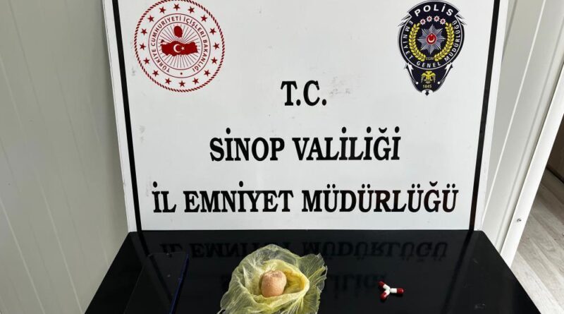 Şüpheli şahıstan uyuşturucu çıktı 1