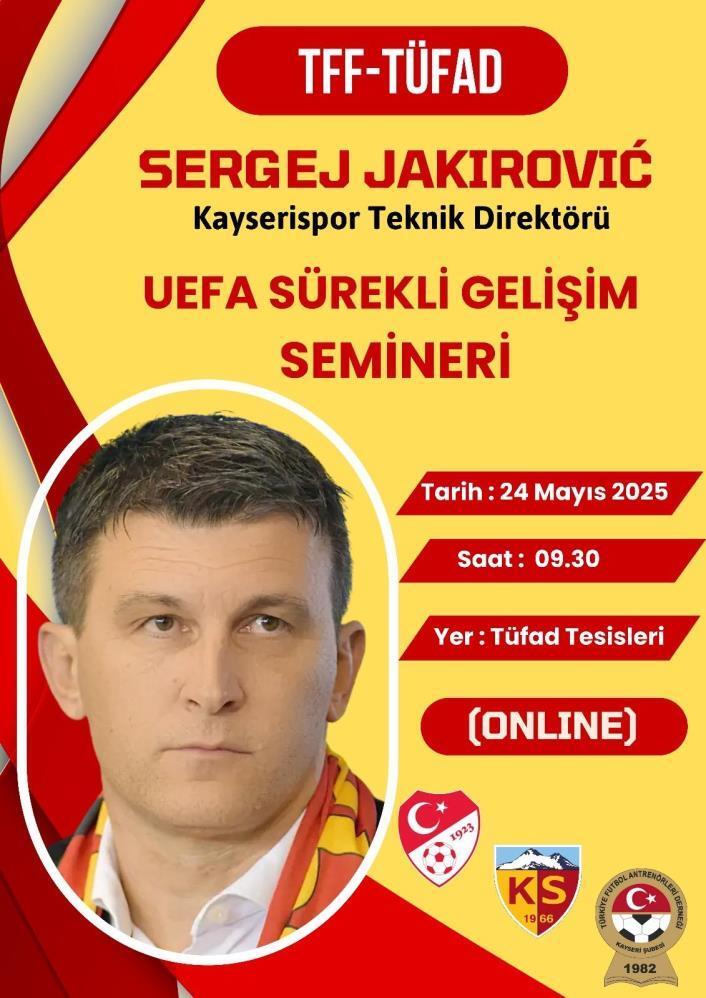 TÜFAD’dan Jakirovic’e vefa