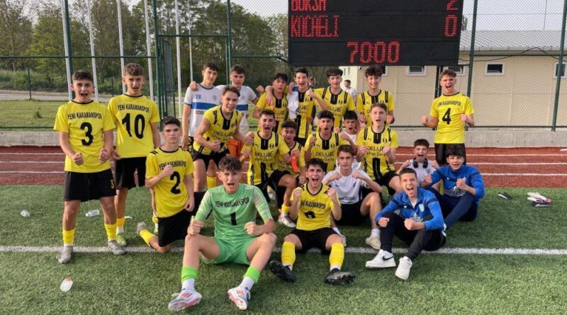 U15 Türkiye Şampiyonasının Bilecik etabının şampiyonu Yenikaramanspor oldu 1