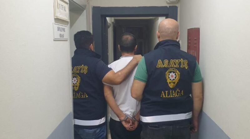 20 yıl hapis cezası bulunan cezaevi firarisi İzmir'de yakalandı 1