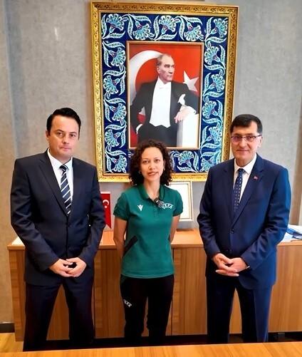 Başkan Kahveci, klasman hakemlerini ağırladı