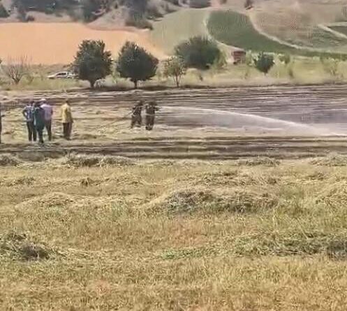 Bilecik'te anız yangını söndürüldü 1