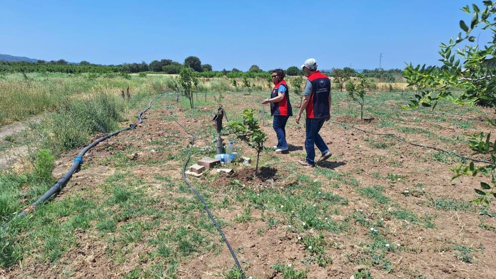 Çanakkale’de tarımsal sulama elektrik aboneliği olan tarım arazileri denetleniyor