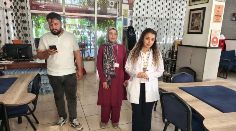 Çemişgezek'te kapalı alanlarda sigara denetimi yapıldı 1
