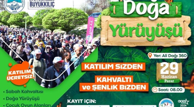 Doğa yürüyüşüne davet 1