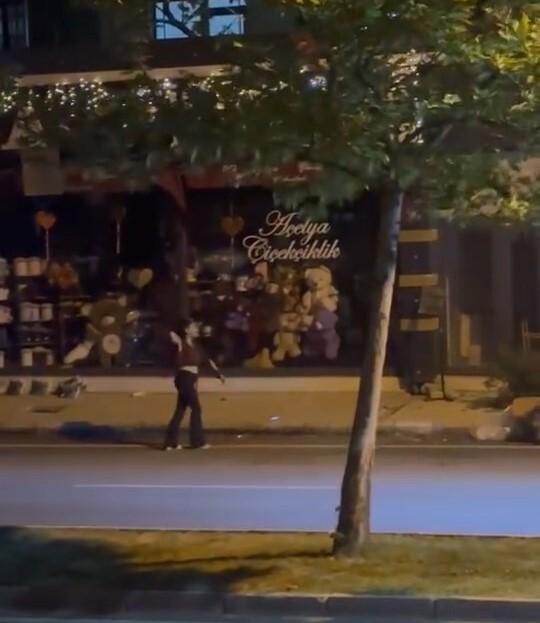 Elazığ’da kadın, bir iş yerine taşla saldırdı