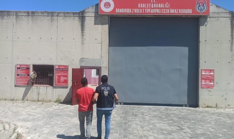 Erdek’te 18 yıl hapis cezası bulunan şahıs yakalandı 1