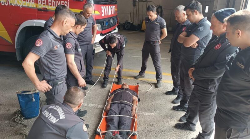 Erzurum İtfaiyesi'nin ortalama varış süresi 4 dakika 28 saniye 1