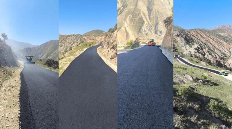 Hakkari'de tozlu yollar asfalta dönüşüyor 1