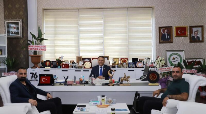 İHA'dan Rektör Gürel'e hayırlı olsun ziyareti 1
