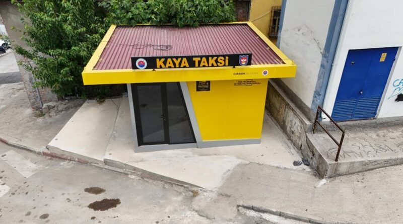 Karabük’te taksi durakları yenileniyor 1