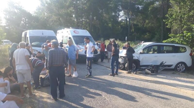 Muğla’da trafik kazası: 9 yaralı 1
