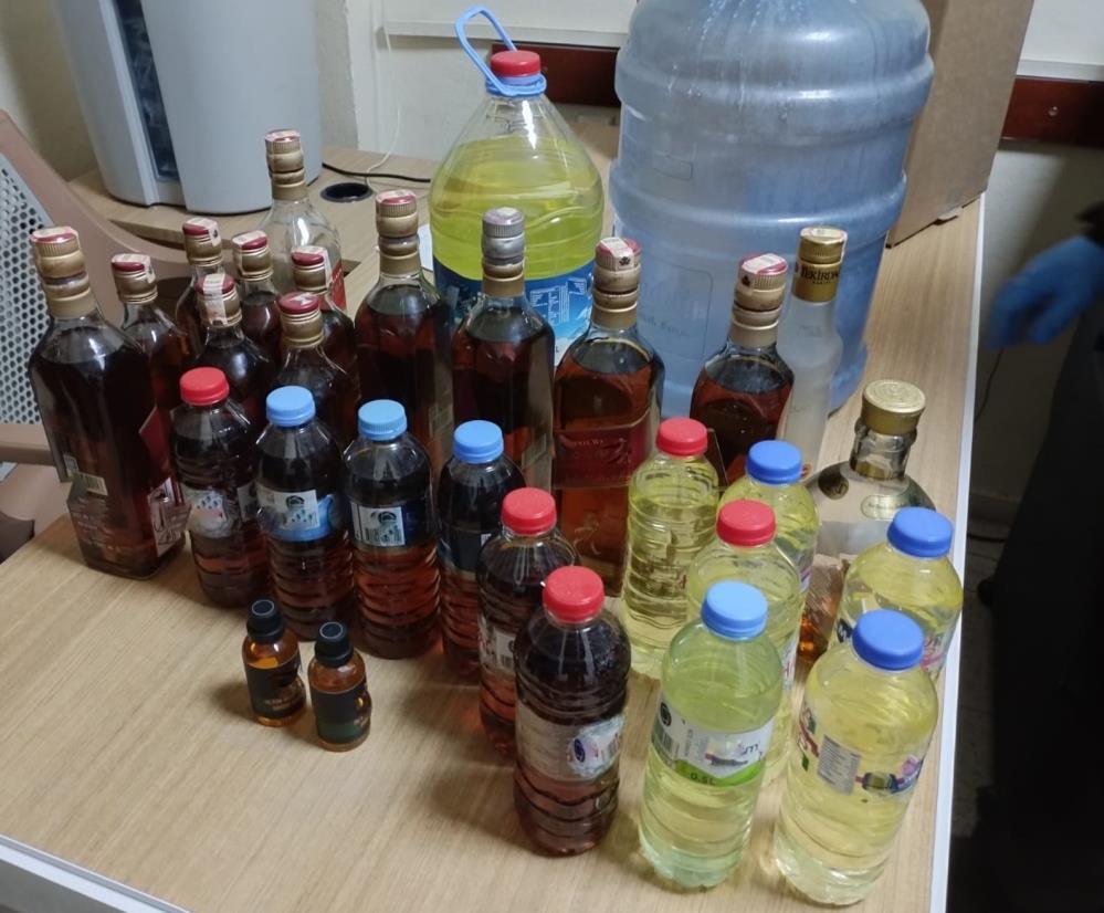 Niğde’de sahte alkol operasyonu: 1 gözaltı