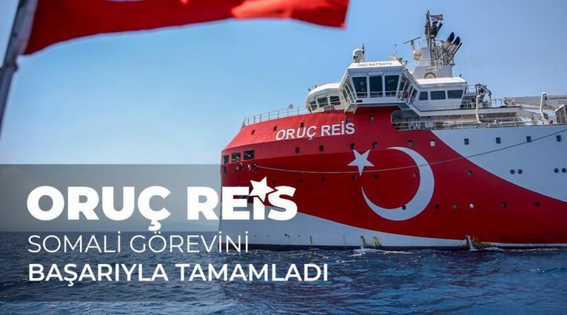 Oruç Reis, Somali denizlerinde 4 bin 464 kilometrelik sismik çalışma yaptı 8