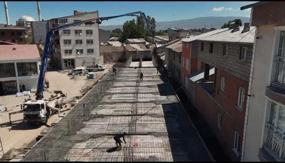 Patnos’ta Kasaplar çarşısı projesinde sona gelindi