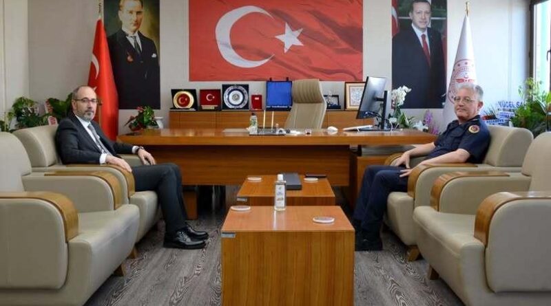 Sağlık Müdürü Öztürk'e hayırlı olsun ziyareti 1