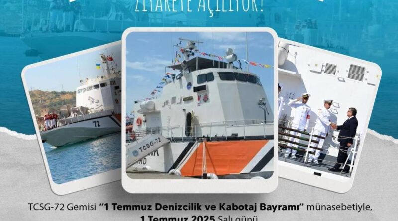 TCSG-72 Gemisi Sinop'ta halkın ziyaretine açılacak 1