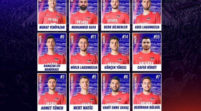A Milli Erkek Voleybol Takımı'nın, Milletler Ligi 3. hafta kadrosu açıklandı 1