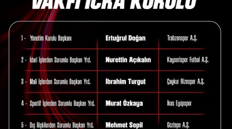Açıkalın, Kulüpler Birliği İcra Kurulu'nda 1