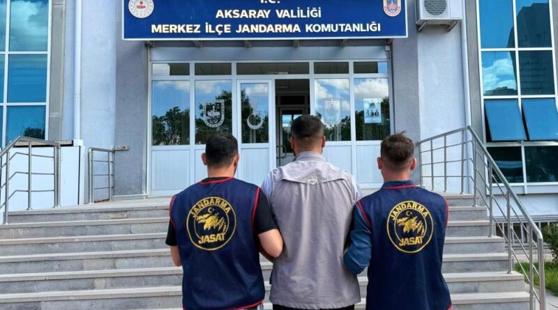 Aksaray’da 9 yıl hapis cezası olan şahıs JASAT’tan kaçamadı 1