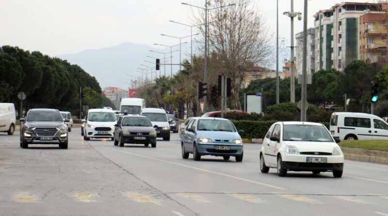 Aydın'da araç sayısı 644 bin oldu 1