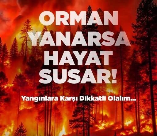 Başkan Pütün; "Orman yanarsa, hayat susar" 1
