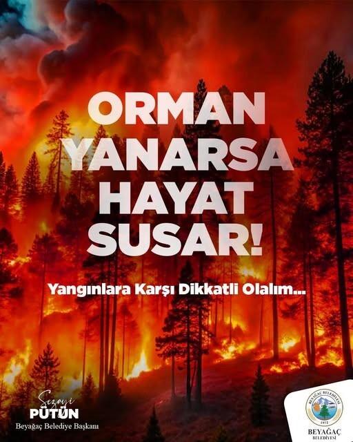 Başkan Pütün; “Orman yanarsa, hayat susar”