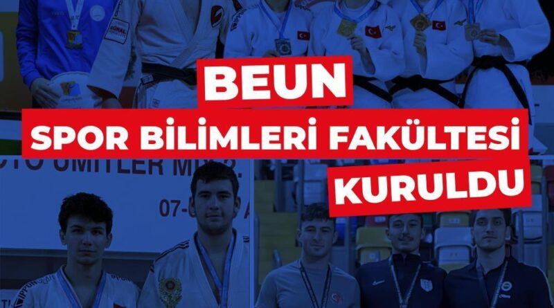 BEUN'da Spor Bilimleri Fakültesi kuruldu 1