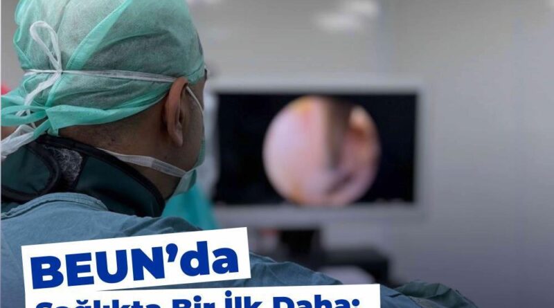 BEUN Hastanesi'nde endoskopik bel fıtığı ameliyatı başarıyla yapıldı 1