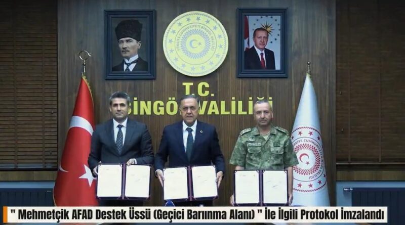 Bingöl’de konteyner kent için protokol imzalandı 1