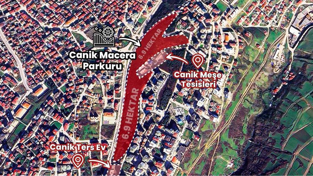 Canik Belediyesi’nden “Macera Parkı” açıklaması: “Doğaya zarar verilmiyor”