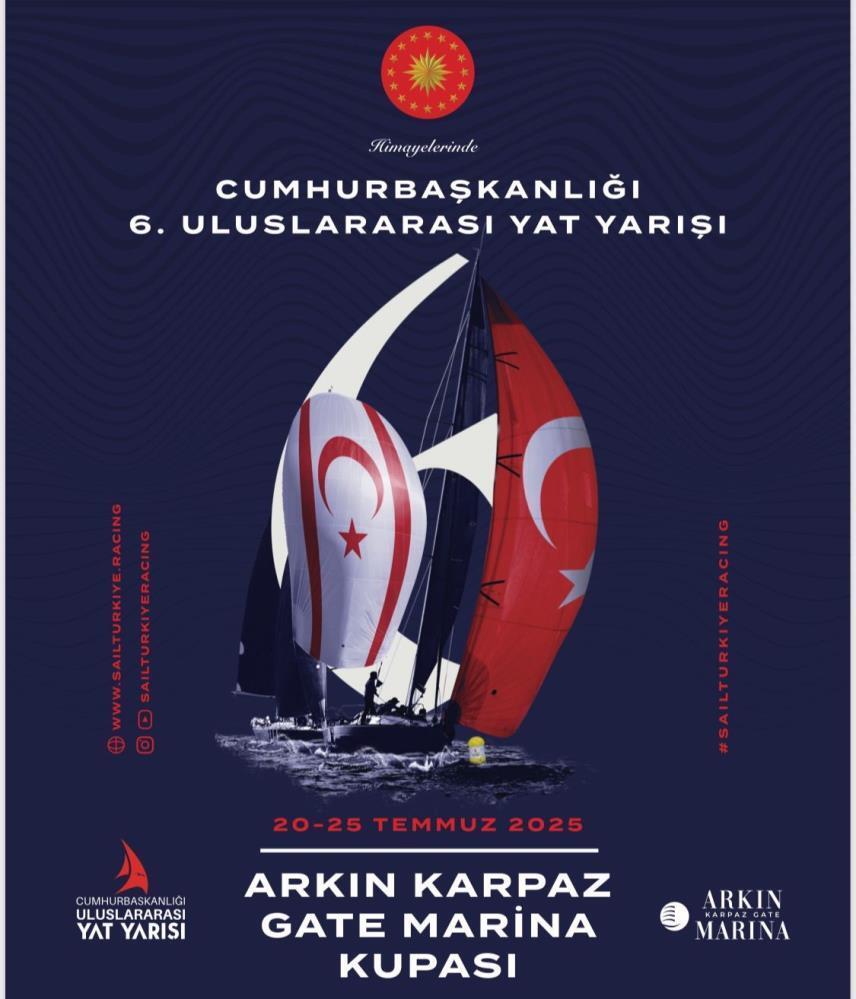 Cumhurbaşkanlığı 6. Uluslararası Yat Yarışları’nın Kıbrıs etabı Marmaris’ten başlıyor