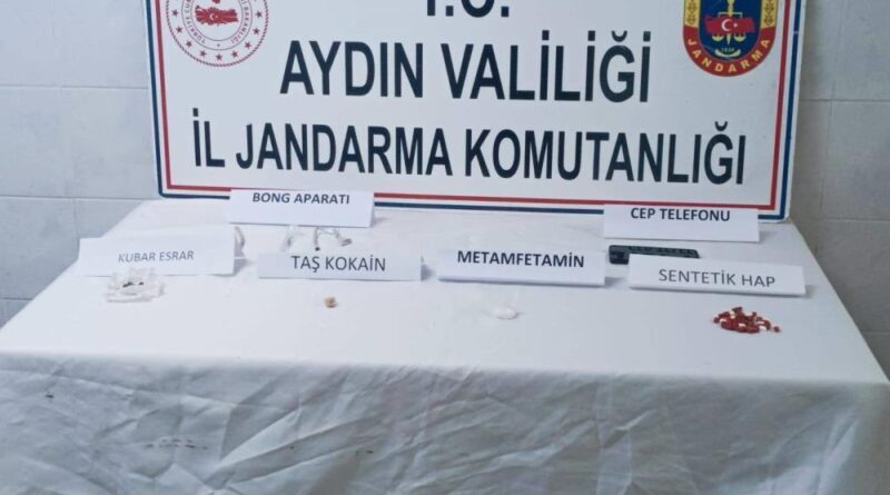 Didim'deki uyuşturucu operasyonunda 1 şüpheli tutuklandı 1