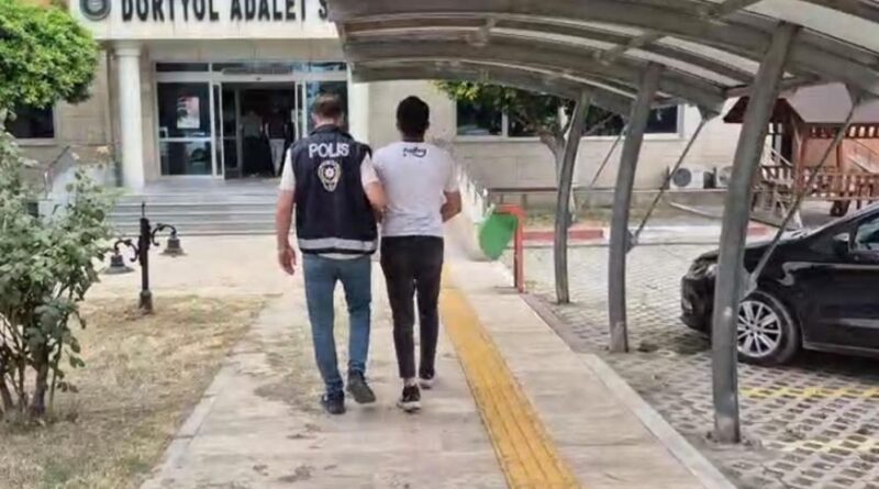 Dörtyol’da hırsızlık şüphelisi şahıs yakalandı 1