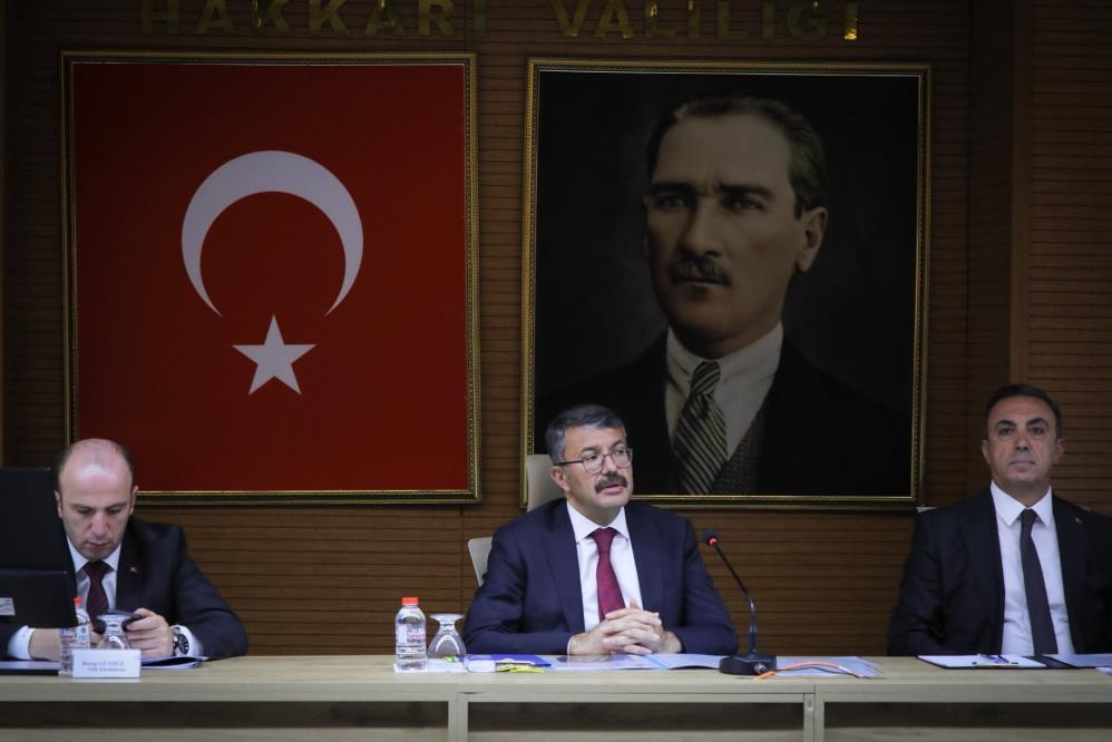 Hakkari’de “İl Koordinasyon Kurulu Toplantısı” yapıldı