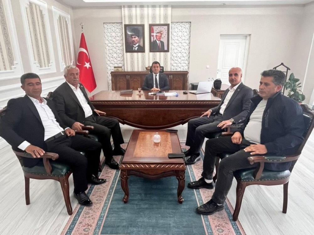 İl Meclis Üyelerinden Kaymakam Dertlioğlu’na ziyaret