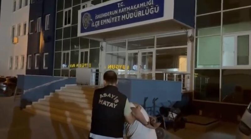 İskenderun'da 10 yıl kesinleşmiş hapis cezası bulunan şahıs yakalandı 1